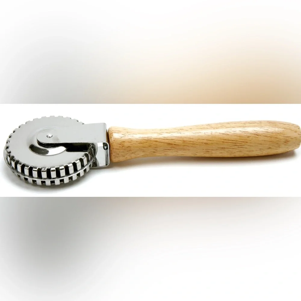Norpro Stainless Steel Pastry Crimp-Cut-Seal, Metallic, 1 Count | NEW w/o Tags